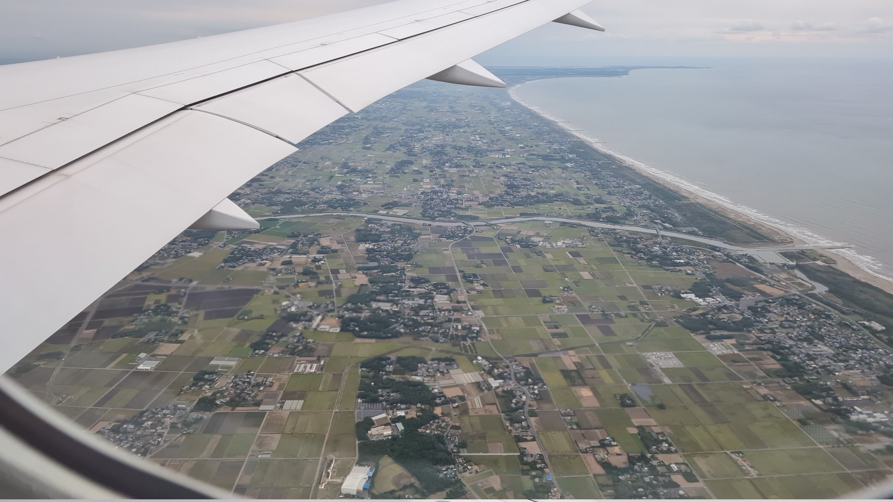 Final approach into Narita.